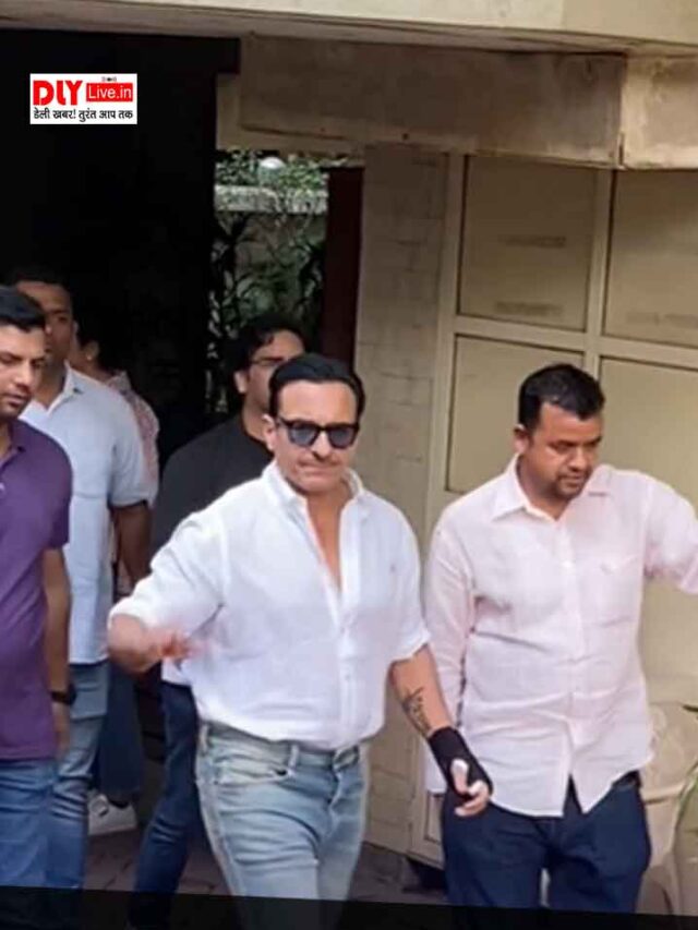 saif ali khan hospital discharge (1)